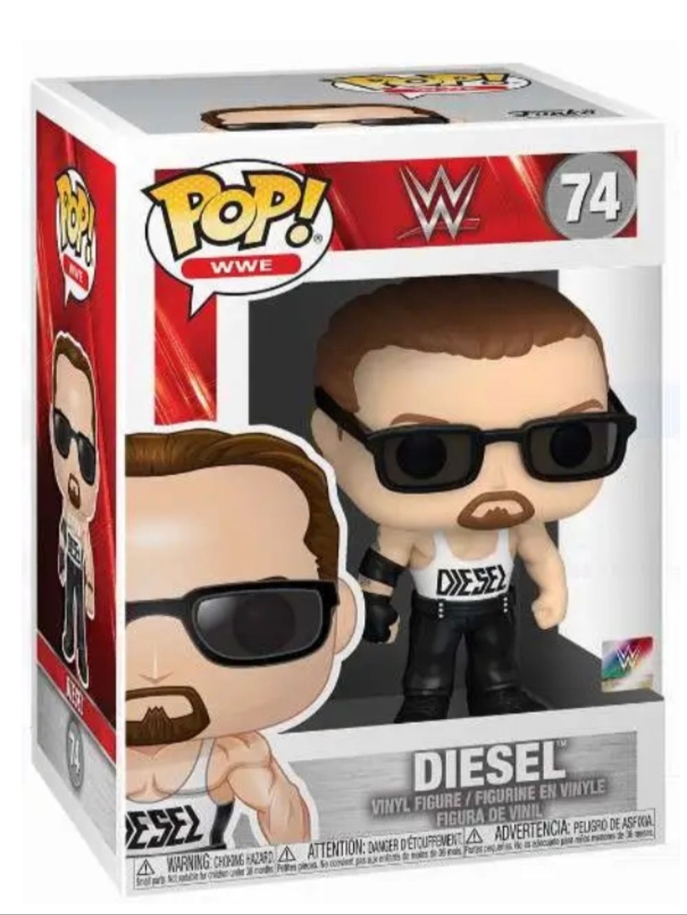 WWE Diesel #74 🔥  Funko Pop! Vinyl Figure Wrestling 🆕